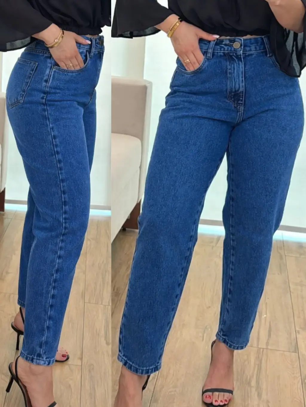 Calça Jeans Mom